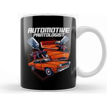 Baskı Dükkanı Automotive Paintologist Funny Car Repair Painter Kupa Bardak
