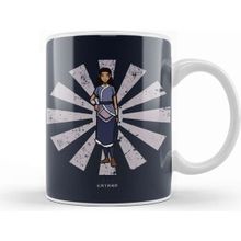 Baskı Dükkanı Avatar the Last Airbender Katara Retro Japanese Avatar Kupa