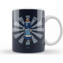 Baskı Dükkanı Avatar the Last Airbender Kya Retro Japanese Avatar Kupa