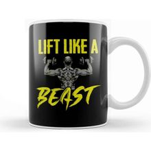 Baskı Dükkanı Awesome Lift Like A Beast Weightlifting Gym Kupa
