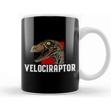 Baskı Dükkanı Awesome Velociraptor Dinosaur Ferocious Dino Kupa