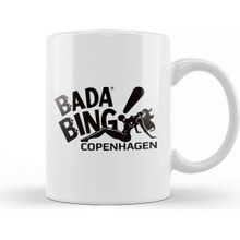 Baskı Dükkanı Bada Bing Black 02 Kupa