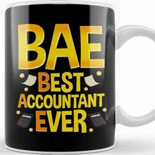 Baskı Dükkanı Bae Best Accountant Ever Funny Cpa Accounting Kupa Bardak