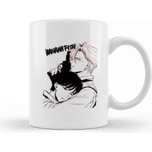 Baskı Dükkanı Banana Fish Eiji Okumura and Ash Lynx 01 Kupa Bardak