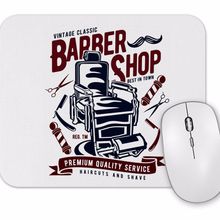 Baskı Dükkanı Barber Shop Mouse Pad