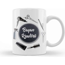 Baskı Dükkanı Bayan Kuaförü Kupa