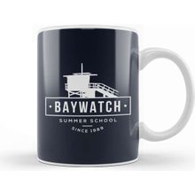 Baskı Dükkanı Baywatch Lifesaving Summer School Lifeguard Kupa