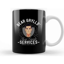 Baskı Dükkanı Bear Grylls Tour Guide Services Kupa