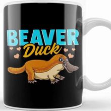 Baskı Dükkanı Beaver Duck Platypus Pun Cute Duck Billed Platypus Kupa