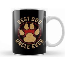 Baskı Dükkanı Best Dog Uncle Ever Awesome Dogsitter Family Kupa Bardak