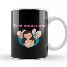 Baskı Dükkanı Best Mom Ever Anneler Günü 05 Kupa