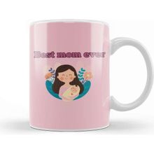 Baskı Dükkanı Best Mom Ever Anneler Günü 06 Kupa Bardak