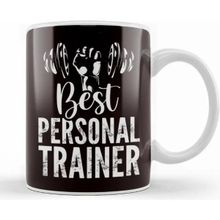 Baskı Dükkanı Best Personal Trainer Bodybuilding Fitness Instructor Coach Kupa Bardak