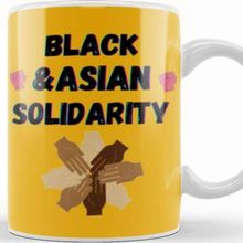 Baskı Dükkanı Black Asian Solidarity Stop Aapı Hate Kupa