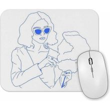 Baskı Dükkanı Blue Mouse Pad