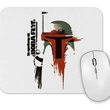 Baskı Dükkanı Bobba Fett Mouse Pad