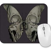 Baskı Dükkanı Borboleta Skull Mouse Pad