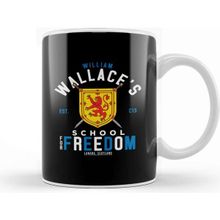 Baskı Dükkanı Braveheart William Wallace School For Freedom Flag Kupa Bardak