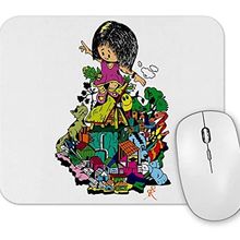 Baskı Dükkanı Brincando Na Rua Mouse Pad