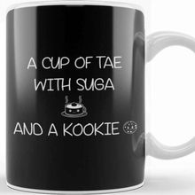 Baskı Dükkanı Bts Bangtan Boys Kpop A Cup of Tae With Suga and A Kookie Kupa Bardak