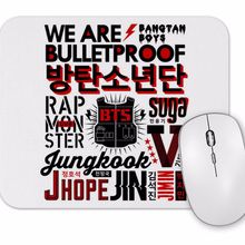 Baskı Dükkanı Bts Collage Mouse Pad
