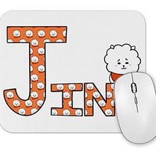 Baskı Dükkanı Bts Meets BT21 Jin Mouse Pad