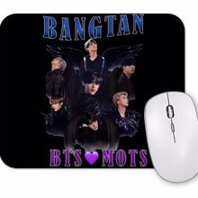 Baskı Dükkanı Bts Mots Bangtan Mouse Pad