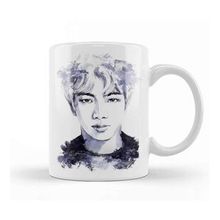 Baskı Dükkanı Bts Seokjin Bts Paint Blot 01 Kupa