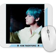 Baskı Dükkanı Bts V Lights Oil Paint Mouse Pad