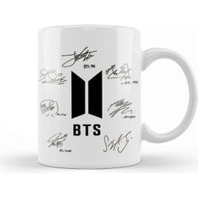 Baskı Dükkanı Bts ve Imzalar Kupa