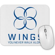 Baskı Dükkanı Bts Wings Mouse Pad
