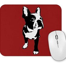 Baskı Dükkanı Bullfrances Pug Köpek Mouse Pad