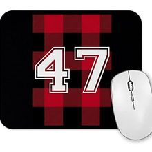 Baskı Dükkanı Camiseta 47 Mouse Pad