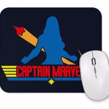 Baskı Dükkanı Captain Marvel Top Captain Mouse Pad
