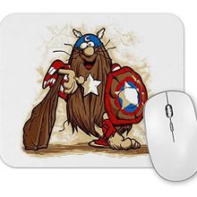 Baskı Dükkanı Captain Mouse Pad