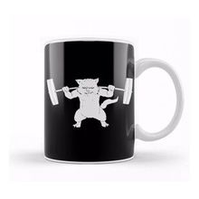 Baskı Dükkanı Cat Squat Powerlifting Gifts Kupa Bardak