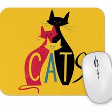 Baskı Dükkanı Cats Kediler Mouse Pad