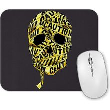 Baskı Dükkanı Caution Skull 2 Mouse Pad