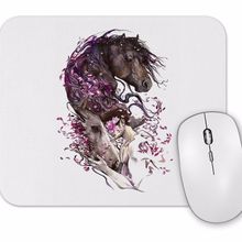 Baskı Dükkanı Cavalo E O Homem Mouse Pad