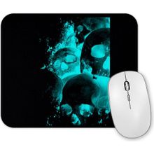Baskı Dükkanı Caveira Fluor Mouse Pad