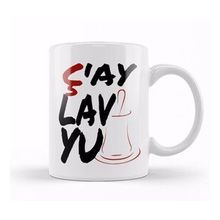 Baskı Dükkanı Çay Lav Yu Karadeniz Kupa Bardak