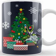 Baskı Dükkanı Cell Around the Christmas Dragonball Z Kupa