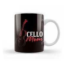 Baskı Dükkanı Cello Mom Cellist Musician Cello Player Mother Orchestra Kupa