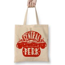 Baskı Dükkanı Central Perk Friends Bez Çanta