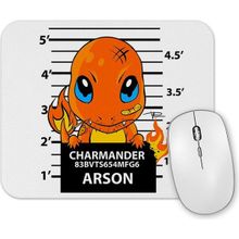 Baskı Dükkanı Charmander Bad Boy Pokemon Mouse Pad