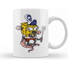 Baskı Dükkanı Cheeseface Fancypants Süngerbob Kupa