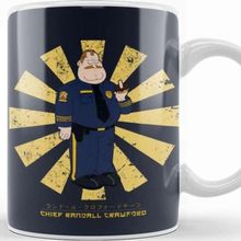 Baskı Dükkanı Chief Randall Crawford Retro Japanese Kupa Bardak