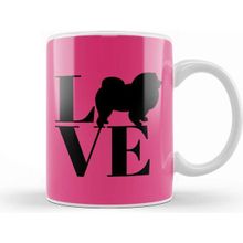 Baskı Dükkanı Chow Chow Dog Love Chow Chow 01 Kupa Bardak