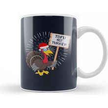 Baskı Dükkanı Christmas Tofu Not Turkey Kupa Bardak