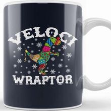 Baskı Dükkanı Christmas Veloci Wraptor Kupa Bardak